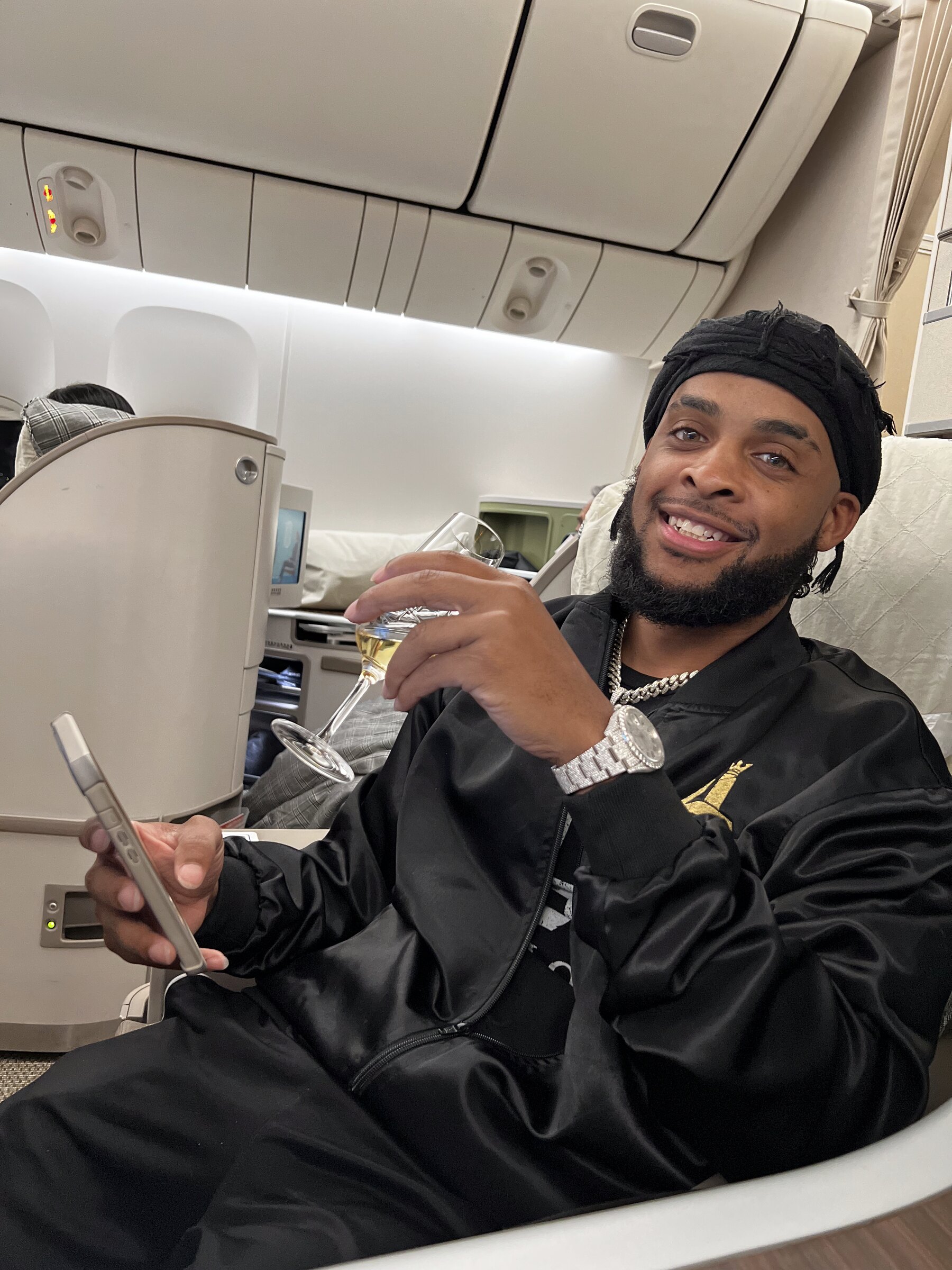 Zi Morris (Zi4reel), SaaS tech founder and investor, traveling first class